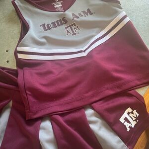 Colosseum Kids Texas A&M Maroon and Gray Jersey